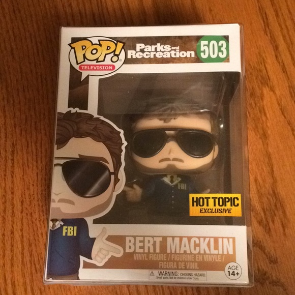 bert macklin funko pop
